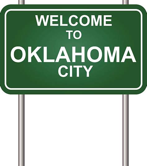 Oklahoma Welcome Sign Illustrations Illustrations, Royalty-Free Vector ...