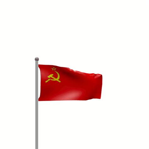 Ussr Flag Waving Gif