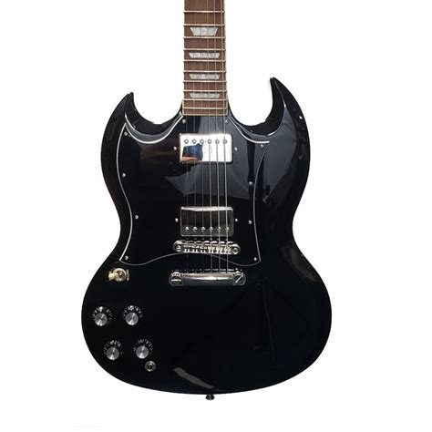 Epiphone SG Standard Left-Handed Electric Guitar, Ebony (Pre-Owned)