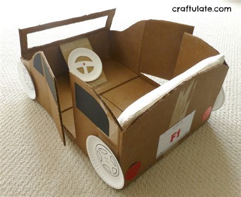 Cardboard Box Car - Craftulate