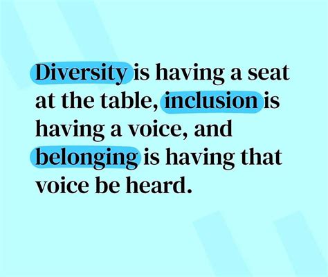 Diversity, inclusion and belonging. | Diversity quotes inspiration, Inclusion quotes, Diversity ...