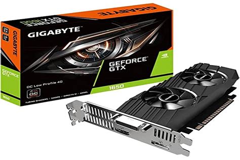 Gigabyte Tarjeta Gráfica GeForce GTX 1650 OC Low Profile 4GB GDDR5 ...