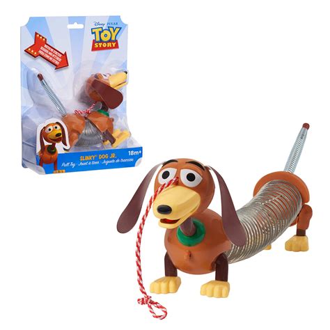 Buy Disney and Pixar Toy Story Slinky Dog Jr Pull Toy, Toys for 3 Year Old Girls and Boys, by ...