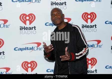 Radio DJ Big Boy arrives for the iHeartRadio Music Festival at the T ...