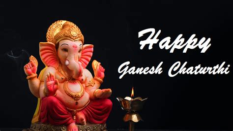 Ganesh Chaturthi Wishes Black Background HD Ganesh Chaturthi Wallpapers ...