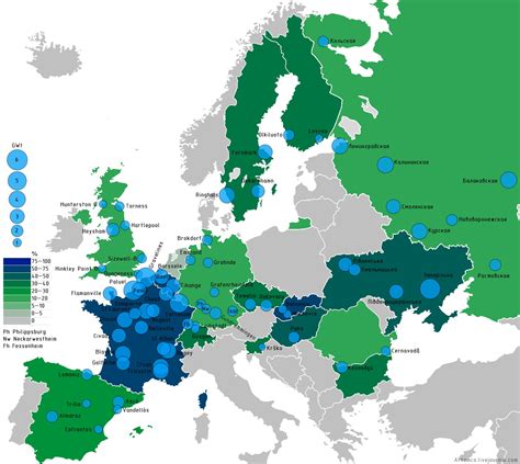 Nuclear power plants in Europe - Vivid Maps