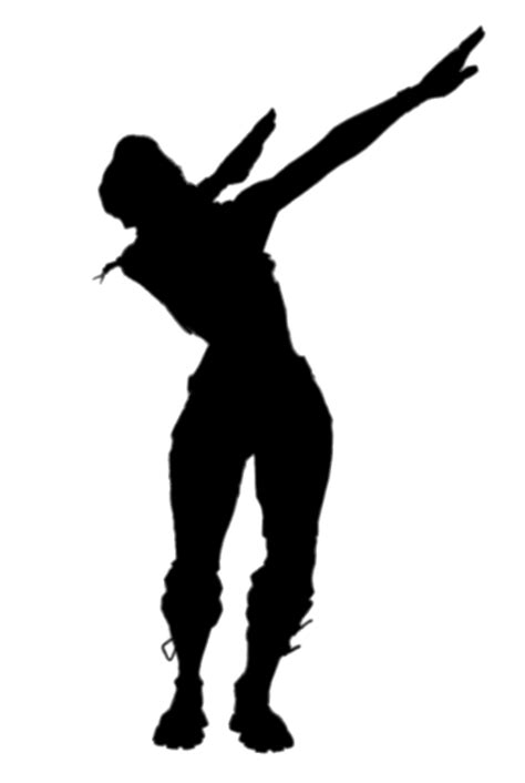 Fortnite player silhouette transparent PNG - StickPNG