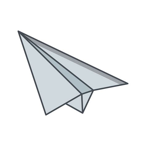 Paper Plane Icon Vector Illustration 421474 Vector Art at Vecteezy