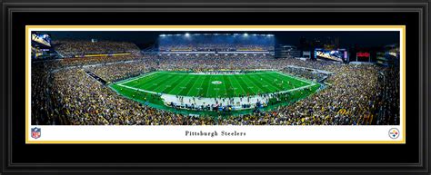 Pittsburgh Steelers "Night Game" at Acrisure Stadium Panoramic Poster ...