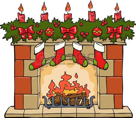 christmas fireplace clipart 20 free Cliparts | Download images on ...