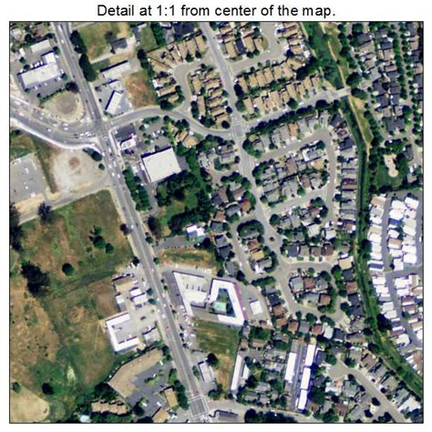 Aerial Photography Map of Cotati, CA California