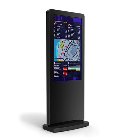 Freestanding Interactive Touch Screen | Digital Display | Luminati