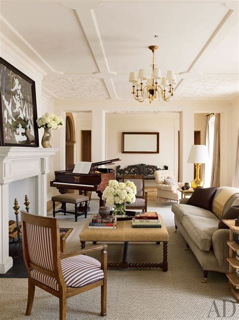 Traditional Living Room by David Kleinberg Design Associates and Atelier & Co in Philadelphia ...