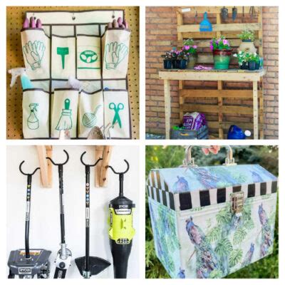 24 Genius DIY Garden Tool Storage Ideas- A Cultivated Nest