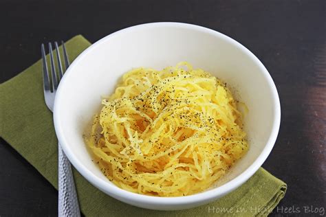 How to Make the Perfect Spaghetti Squash Noodles - Home In High Heels