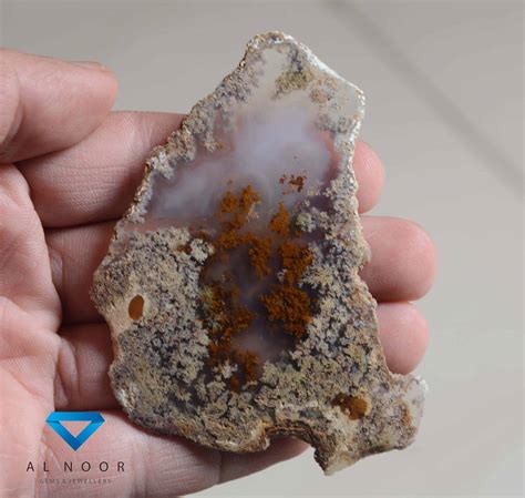 Natural Moss Agate Polished Slab - Silver Jewellery and Gemstones ...