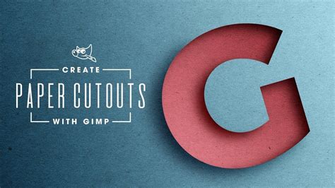 GIMP Tutorial: Paper Cutout Effect - YouTube | Gimp tutorial, Gimp photo editing, Paper cutout ...