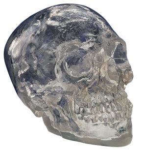 Crystal Skull Sculpture