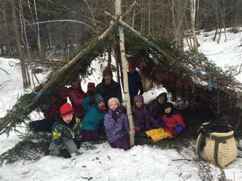 Winter Day Camp Shelter – Northwoods Stewardship Center