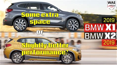 2019 BMW X1 vs 2019 BMW X2 - some extra space or slightly better performance? - YouTube