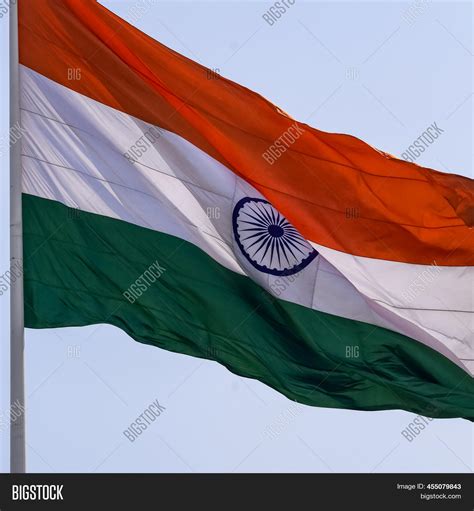 India Flag Flying High Image & Photo (Free Trial) | Bigstock