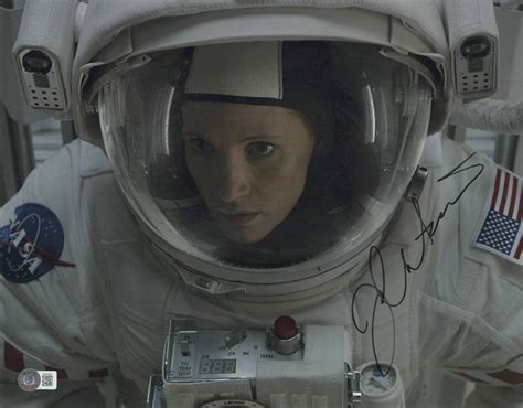 JESSICA CHASTAIN SIGNED 11X14 PHOTO INTERSTELLAR AUTHENTIC AUTOGRAPH BECKETT Opens in a new ...