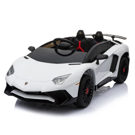 Kidzone Kids Electric Ride On 12V Licensed Lamborghini Sian Roadster Battery Powered Sports Car ...