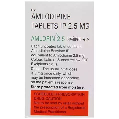 Amlopin: Uses, Price, Dosage, Side Effects, Substitute, Buy Online