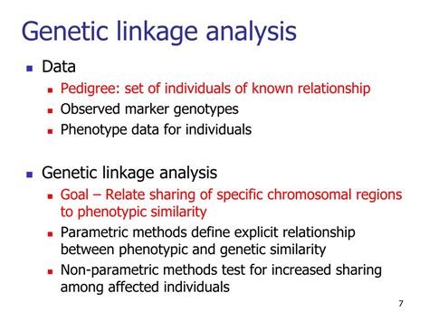 PPT - Genetic Linkage Analysis PowerPoint Presentation, free download - ID:4388267