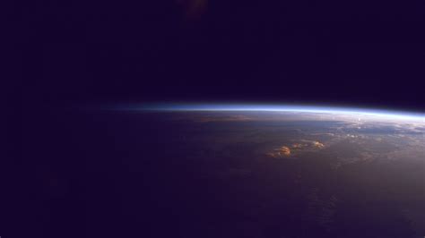 Earth Horizon from Outer Space wallpapers | Wallpaper earth, Space art ...