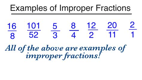 What is an Improper Fraction? - Definition & Example | Study.com