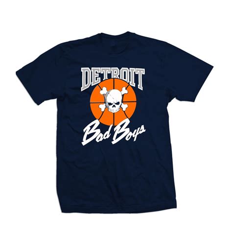 Detroit Pistons Bad Boys T Shirt - ZD3-JZ210 Explicit Clothing™