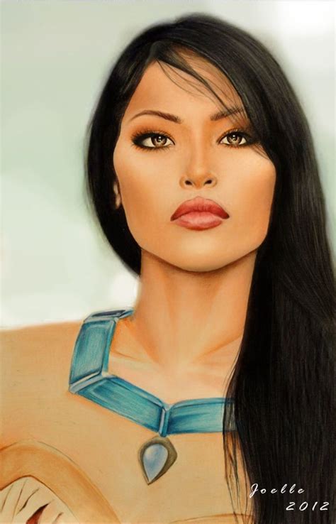 Realistic Pocahontas Art | Disney fan art, Disney art, Disney princess art