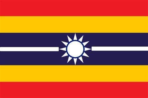 Flag of a unified Chinese republic : r/vexillology