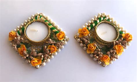 Diwali Candle Holder at Rs 250/pair | Decorative Candle Holder | ID: 23351050112