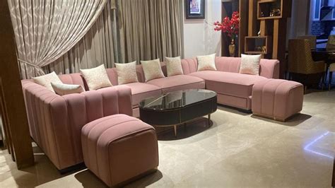 7 Seater Polyester Corner Sofa Set at Rs 39000/piece in Bijnor | ID ...