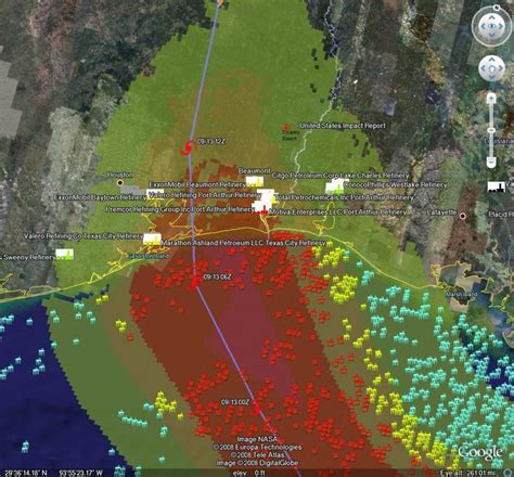 Hurricane Ike Storm Surge Risk Maps | WIRED