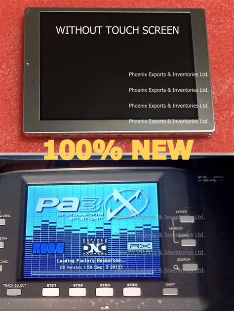 Original LCD Screen for Korg PA3X Synthesizer Color Display LCD SCREEN PANEL WITHOUT TOUCH ...