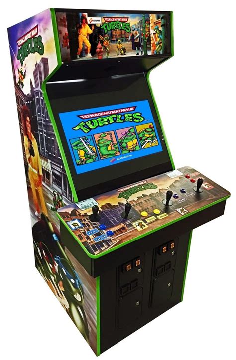 Teenage Mutant Ninja Turtles Arcade Video Game | Arcade games, Arcade ...