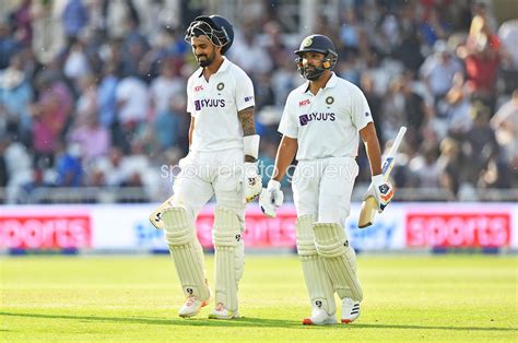 KL Rahul and Rohit Sharma Indian openers v England Trent Bridge 2021 ...