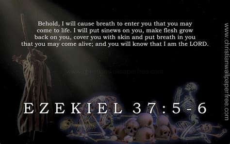 Ezekiel 37 verses 5 6 – Artofit