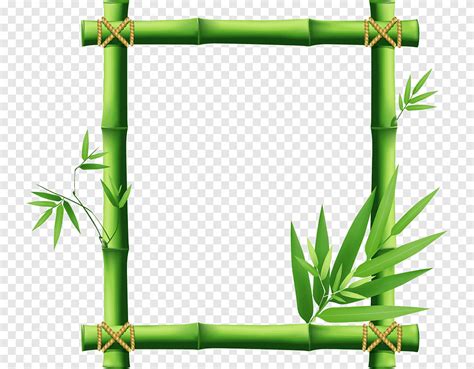 Bamboo Frame Svg