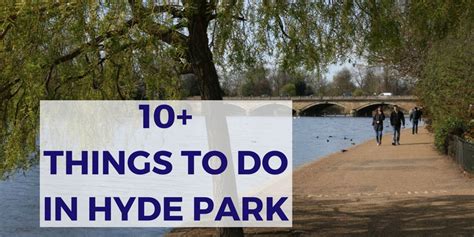 10 Things to Do In Hyde Park, London - Sunny in London