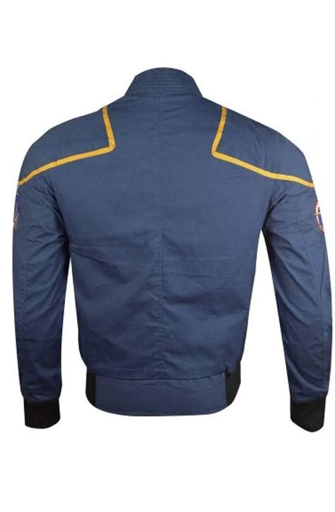 Starfleet Star Trek Male Officer Uniform Bomber Cosplay Jacket