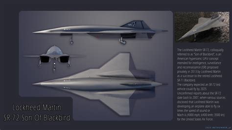 Lockheed Martin SR-72 Son of Blackbird 3D Render | RenderHub Gallery