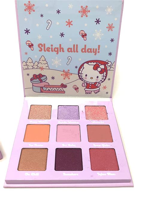 Amazon.com : Colourpop Hello Kitty Snow Much Fun Eyeshadow Palette : Beauty
