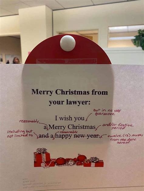 Here’s How Lawyers Wish Merry Christmas To Their Clients, And It’s Hilarious | Wish you merry ...