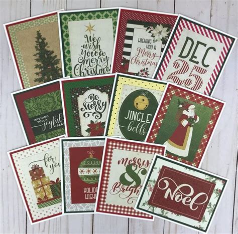 Rustic Christmas Cards Pack Bulk Christmas Cards Value Pack - Etsy in 2022 | Rustic christmas ...