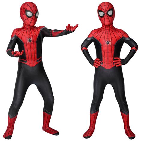 Christmas Gifts For Kids Spider-man Costume Far From Home HD Printed S – OneHeroSuits