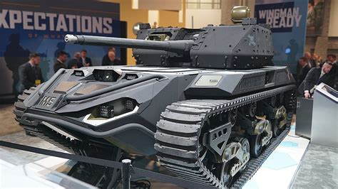 The Latest Combat Model Of The Ripsaw Tank Is Unmanned And Dispatches Drones Too